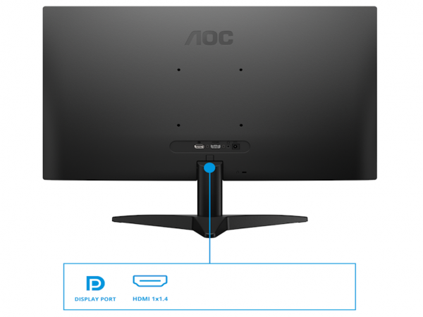AOC Monitor 24B36X  23.8 inch IPS 1920X1080 144Hz 0.5ms MPRT HDMI,DP Adaptive sync VESA crna