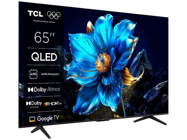 TCL Televizor 65P7K QLED 65 inch 4K UHD 60Hz Google TV crna