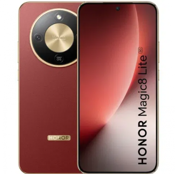 HONOR Smartphone Magic8 Lite 8GB/256GB Bordo crvena