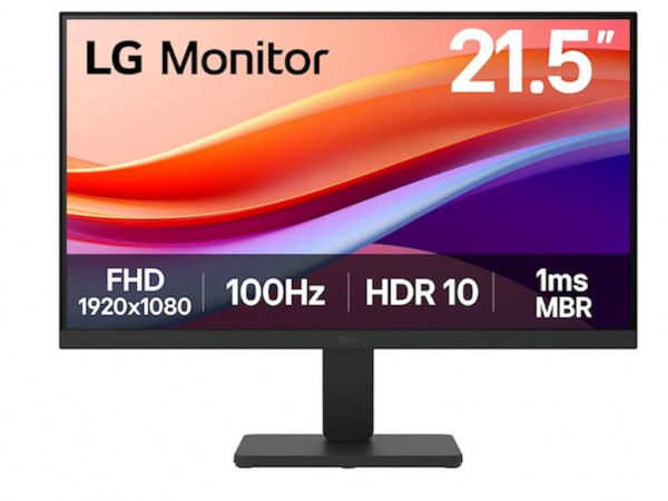 LG Monitor 22U401A-B 21.5 inch VA 1920x1080 100Hz 1ms MBR VGA, HDMI VESA crna