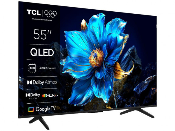 TCL Televizor 55P7K QLED 55 inch 4K UHD 60Hz Google TV crna