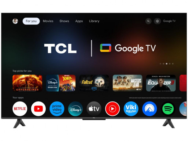 TCL Televizor 50V6C LED 50 inch 4K UHD 60Hz Google TV crna