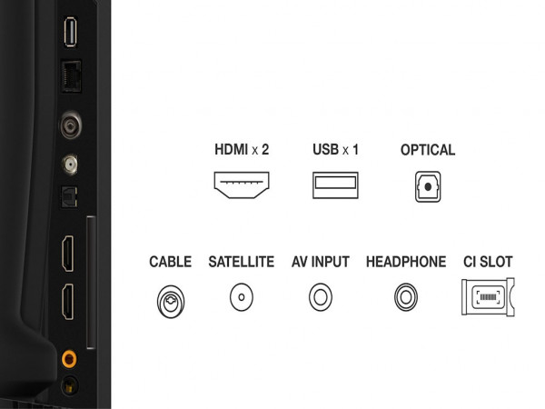 TCL Televizor 50S5K QLED 50 inch Full HD 60Hz Google TV crna