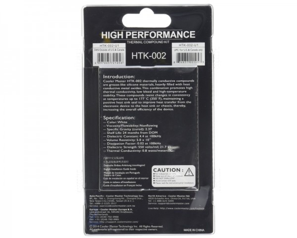 COOLER MASTER Termalna pasta (HTK-002-U1-GP)