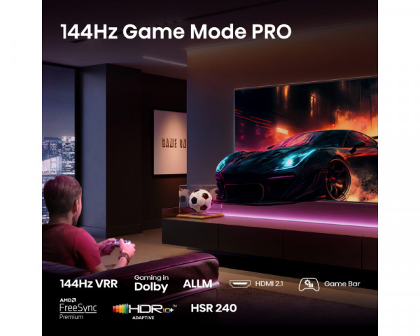 HISENSE 55 inča 55E7Q PRO QLED 4K UHD Smart TV
