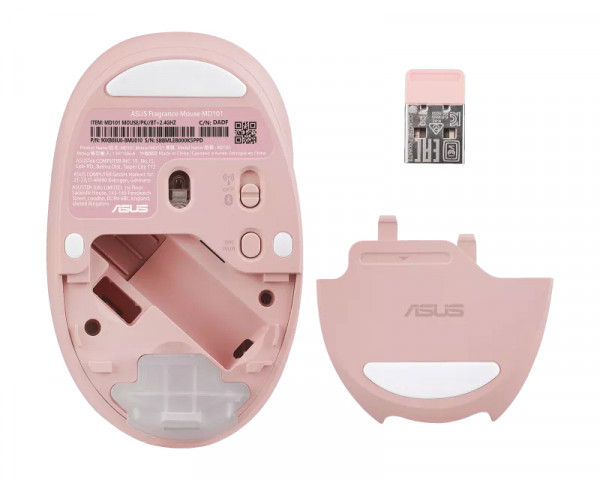 ASUS MD101 Wireless miš roze