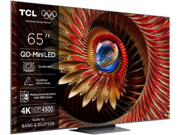 Televizor TCL 65C8K MiniLED-QLED 65 inch 4K UHD144Hz Google TV crna