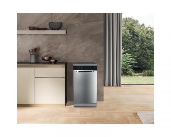 WHIRLPOOL WH6FC11BS7A0X mašina za pranje sudova - 45cm