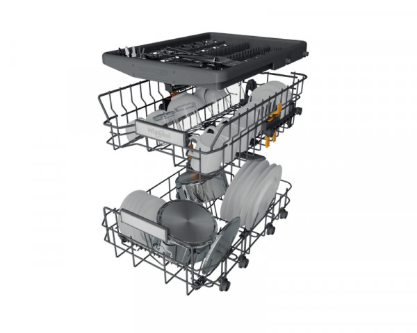 WHIRLPOOL WH6IB10BS7LA0 ugradna mašina za pranje sudova 45cm