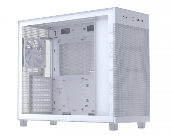 ASUS PRIME AP303 TG WHITE micro-ATX kućište belo