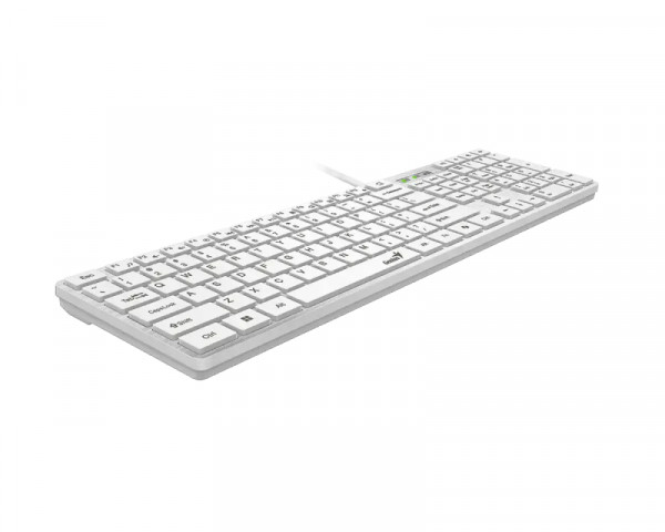 GENIUS SlimStar 126 USB YU bela tastatura