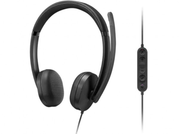 LENOVO Slušalice VoIP Headset 5000 žicne Teams crna