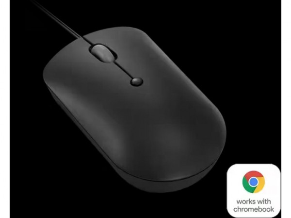 LENOVO Miš Lenovo 400 USB-C Compact crna