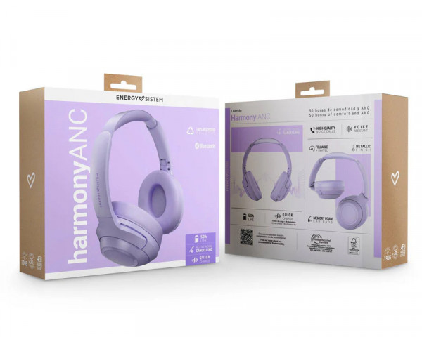 ENERGY SISTEM Lavender Harmony ANC slušalice ljubičaste (M45948)