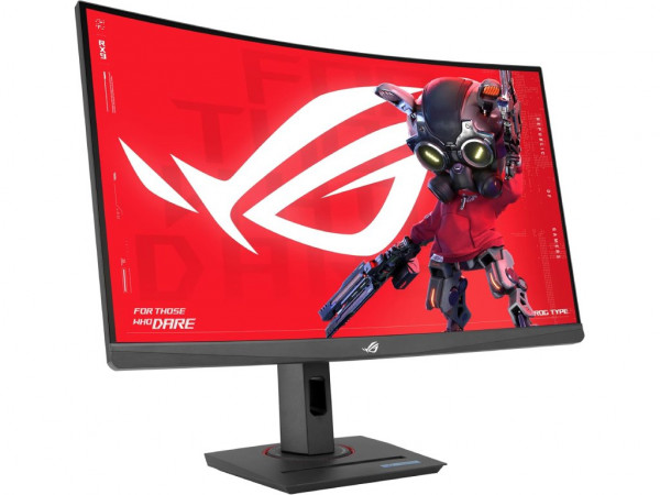 ASUS Monitor ROG XG27WCS 27 inch VA,zakrivljen 2560x1440 180Hz 1ms GtG HDMI,DP,USB C freesync visina crna