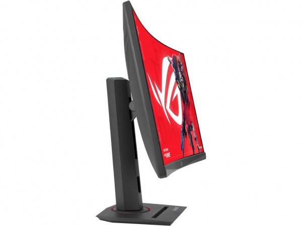 ASUS Monitor ROG XG27WCS 27 inch VA,zakrivljen 2560x1440 180Hz 1ms GtG HDMI,DP,USB C freesync visina crna