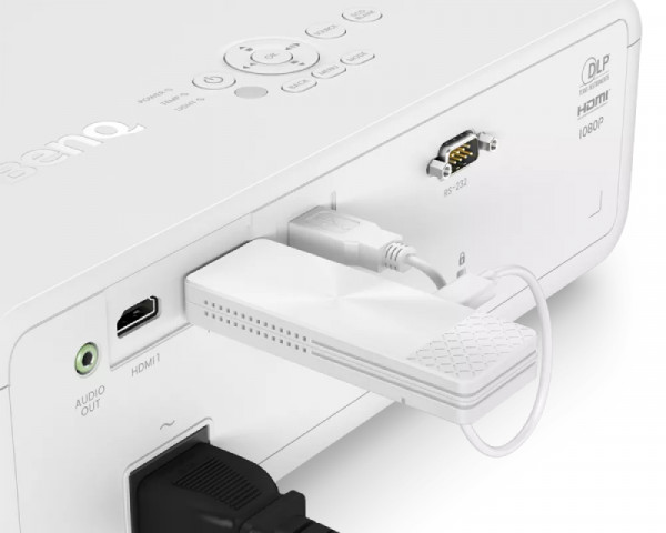 BENQ Wireless Qcast mirror adapter PRJ QP30 WHITE (5A.JH328.004)