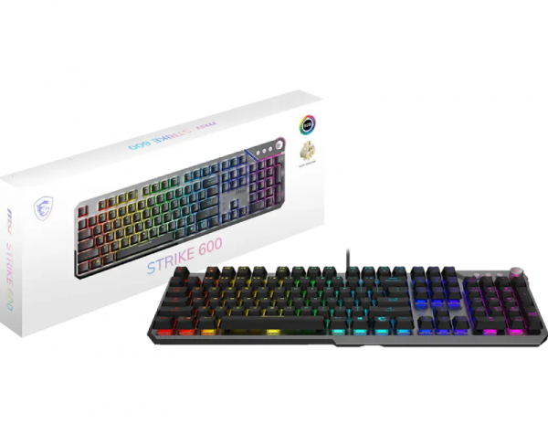 MSI STRIKE 600 SILENT US crna tastatura