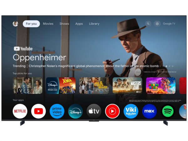 TCL Televizor 98P8K MiniLED-QLED 98 inch 4K UHD 144Hz Google TV crna