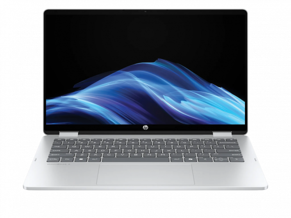 HP Laptop OmniBook 5 Flip 14-fp0026nn DOS 14 inch 2K TouchCore 7-150U 24GB onboa 512GB backlit 3g srebrna