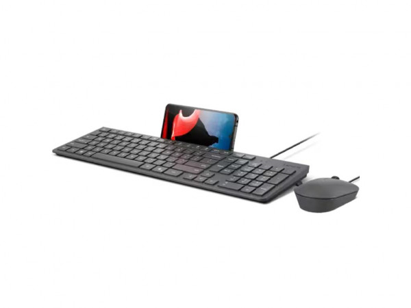 LENOVO Tastatura+miš Lenovo 310 žicni set USB-A SRB crna