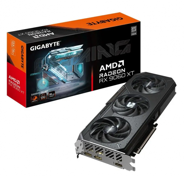 GIGABYTE Graficka karta GV-R9060 XT GAM OC-16GD AMD 16GB G DDR6 128bit crna