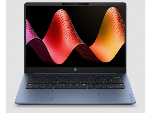 HP Laptop OmniBook 3 14-hy0003nm DOS 14 inch WUXGA AG Ryzen 5 40 16GB onboard 512GB plava 2g
