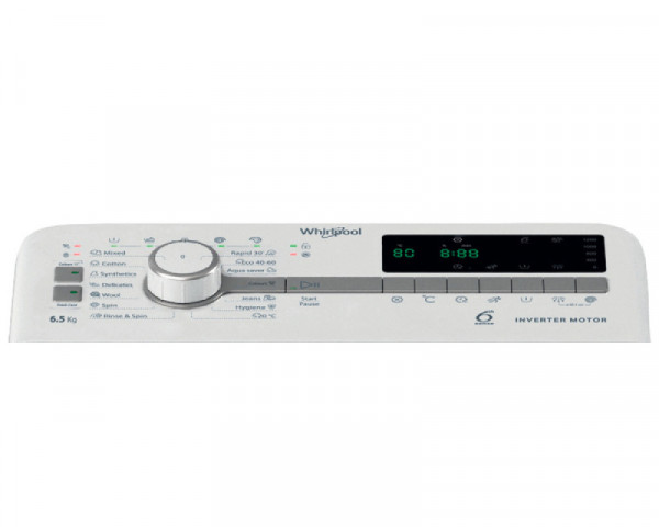 WHIRLPOOL TDLR 65261BS EUN mašina za pranje veša sa gornjim punjenjem