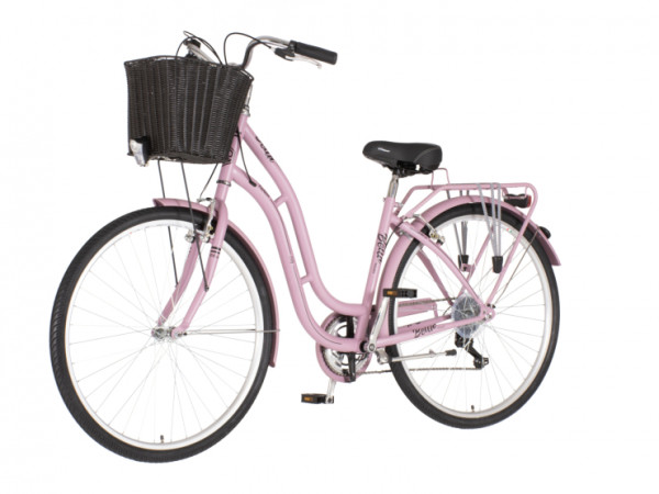 VISITOR Bicikl bella 28 inch roze crni