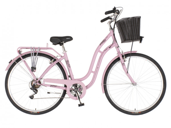 VISITOR Bicikl bella 28 inch roze crni