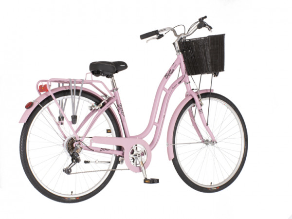 VISITOR Bicikl bella 28 inch roze crni