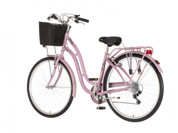 VISITOR Bicikl bella 28 inch roze crni