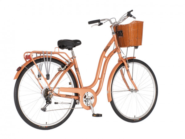 VISITOR Bicikl bella 28 inch bakarno crni