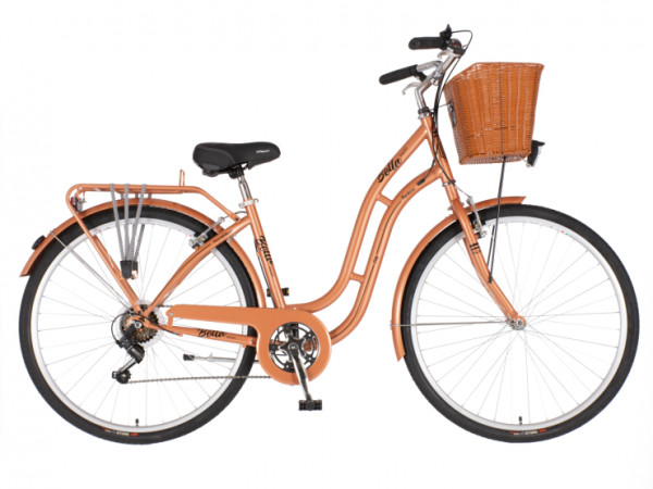VISITOR Bicikl bella 28 inch bakarno crni