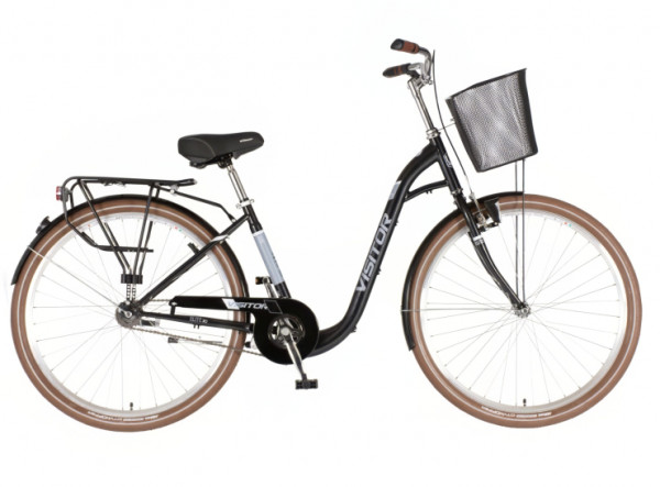 VISITOR Bicikl elite 28 inch crni