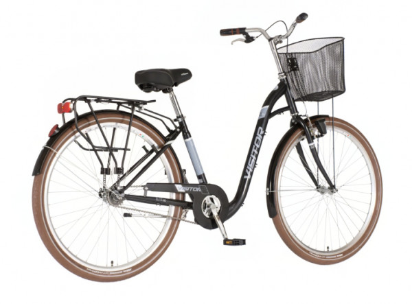 VISITOR Bicikl elite 28 inch crni