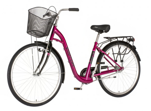 VISITOR Bicikl elite 28 inch ljubičasto crni