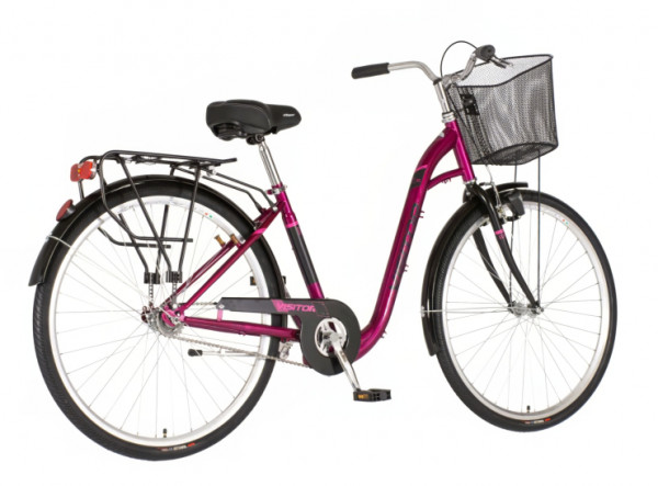 VISITOR Bicikl elite 28 inch ljubičasto crni
