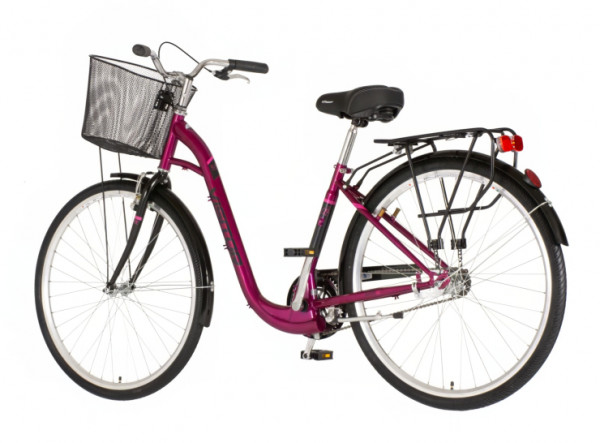 VISITOR Bicikl elite 28 inch ljubičasto crni