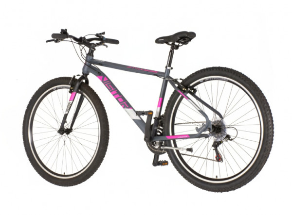 VISITOR Bicikl radiance 29 inch sivo roze
