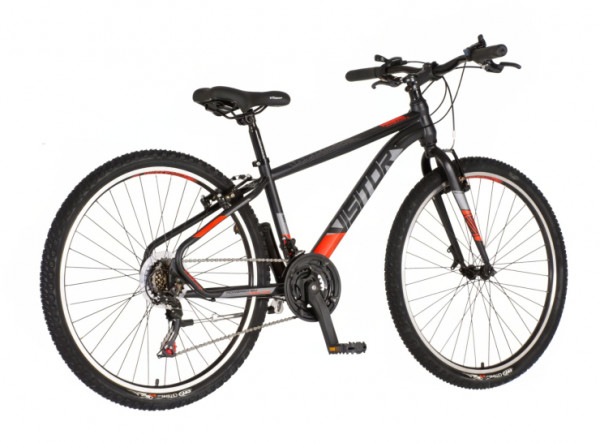 VISITOR Bicikl radiance 26 inch crno crveni