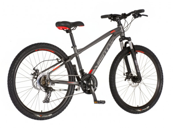 VISITOR Bicikl cascade 26 inch sivo crveni