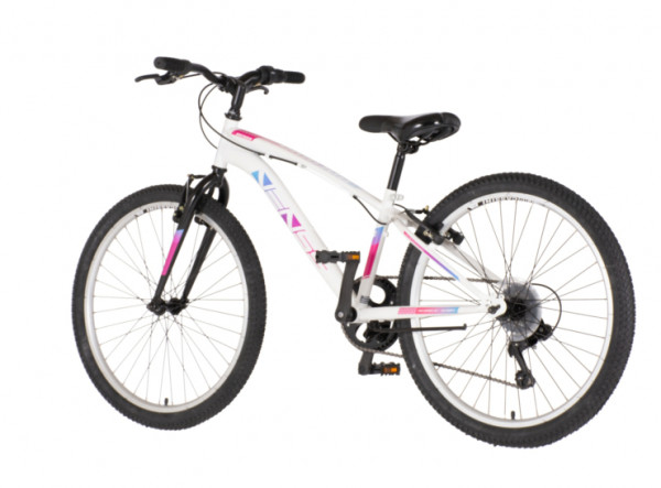 VENSSINI Bicikl arcadia 24 inch belo roze