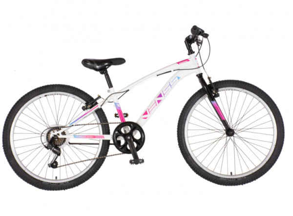 VENSSINI Bicikl arcadia 24 inch belo roze