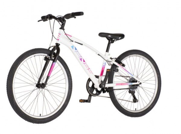 VENSSINI Bicikl arcadia 24 inch belo roze