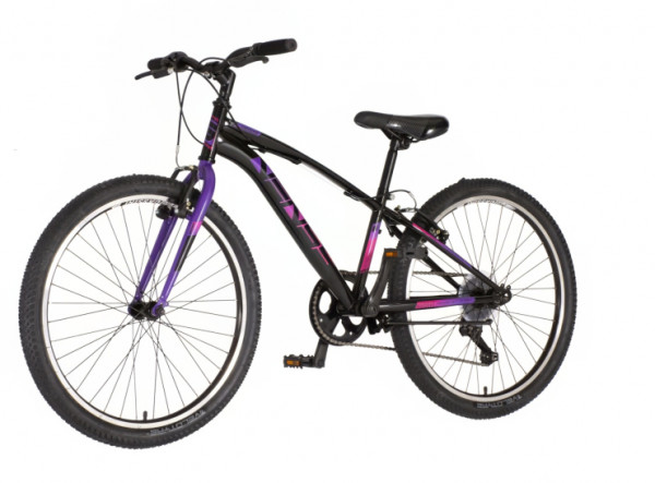 VENSSINI Bicikl arcadia 24 inch crno ljubičasti