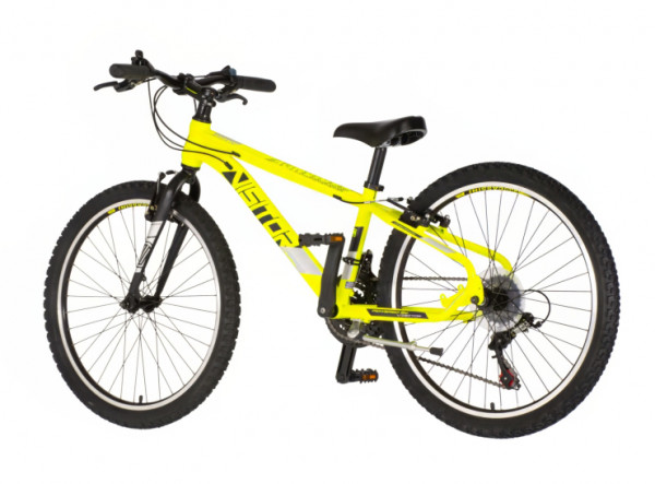 VISITOR Bicikl radiance 24 inch neon žuto crni
