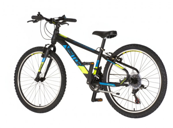 VISITOR Bicikl radiance 24 inch crno žuti