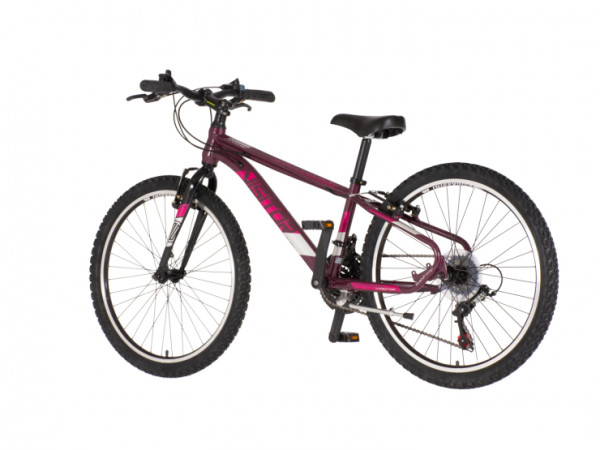 VISITOR Bicikl radiance 24 inch bordo roze