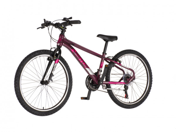 VISITOR Bicikl radiance 24 inch bordo roze